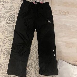 Size10 Black Girls Ski Snow Pant Ski Pants size 10